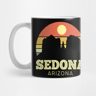 Sedona Arizon Vintage Sunset Mug